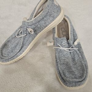 Hey Dude Gray Slip-On Loafers